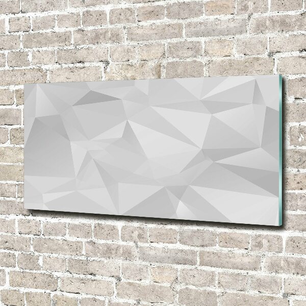 Plexiglas schilderij Abstracte driehoeken