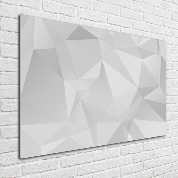 Plexiglas schilderij Abstracte driehoeken