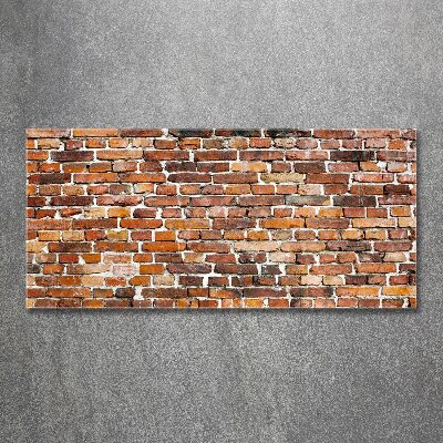 Foto plexiglas Bakstenen muur
