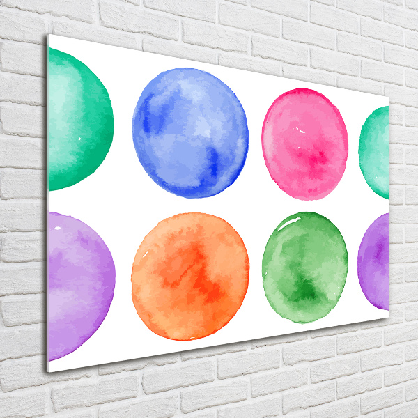 Foto in plexiglas Gekleurde cirkels