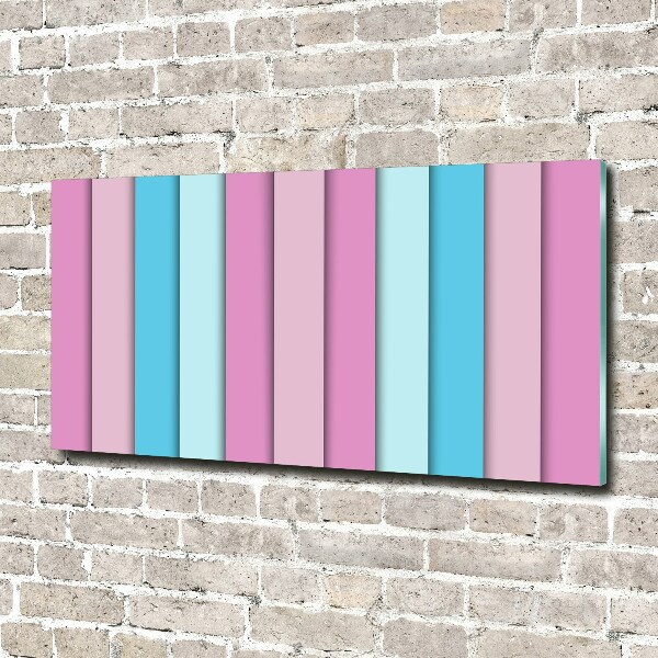 Foto in plexiglas Kleurrijke strepen