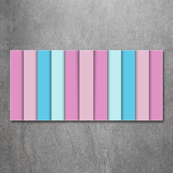 Foto in plexiglas Kleurrijke strepen