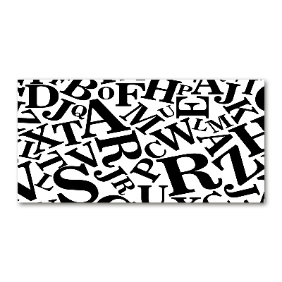 Foto op plexiglas Alfabet