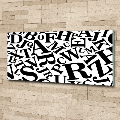 Foto op plexiglas Alfabet