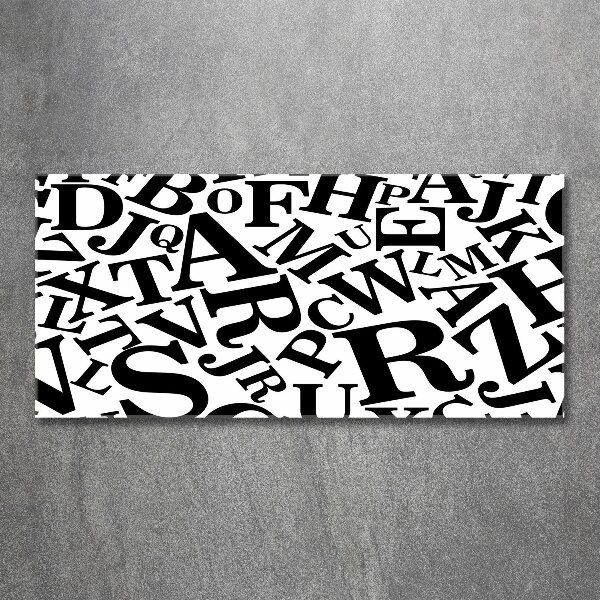 Foto op plexiglas Alfabet