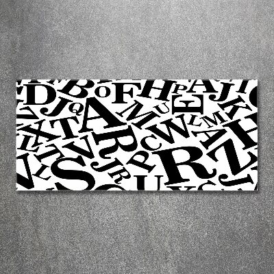 Foto op plexiglas Alfabet