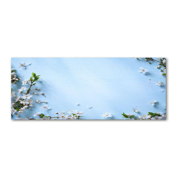 Foto plexiglas Achtergrond met kersenbloesems