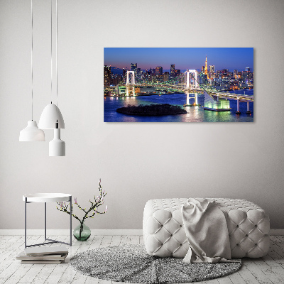 Plexiglas schilderij Tokyo-brug