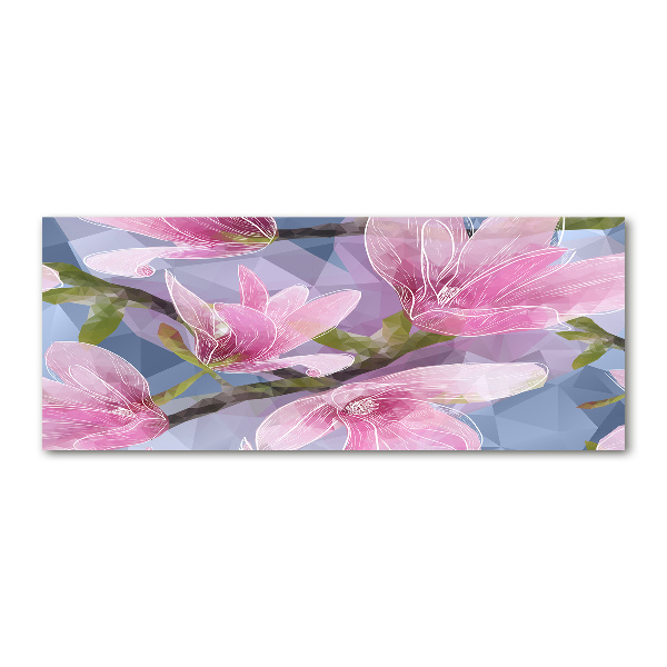 Foto in plexiglas Roze magnolia