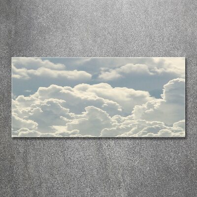 Plexiglas schilderij Wolken