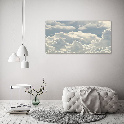 Plexiglas schilderij Wolken