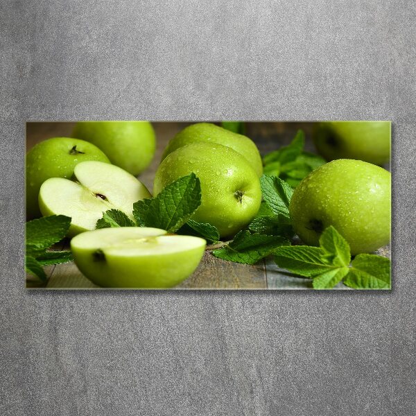 Foto plexiglas Groene appels