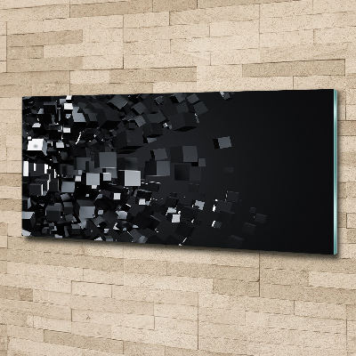 Schilderij op acrylglas 3D-abstractie