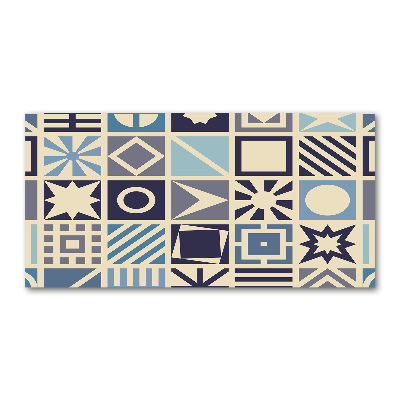 Foto in plexiglas Geometrische achtergrond