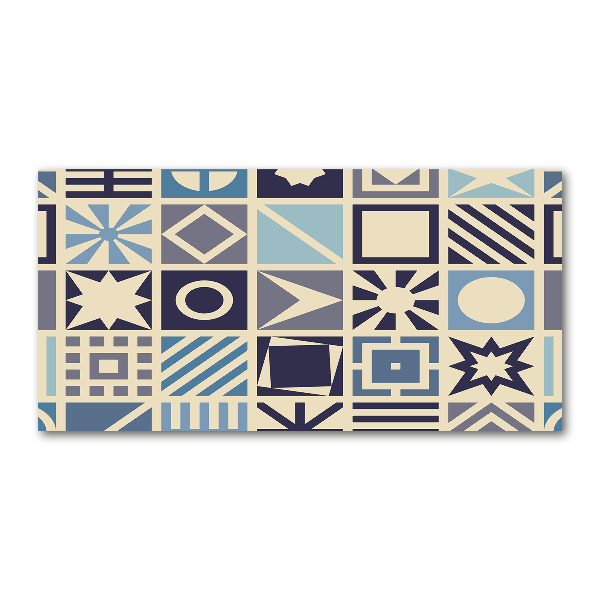 Foto in plexiglas Geometrische achtergrond