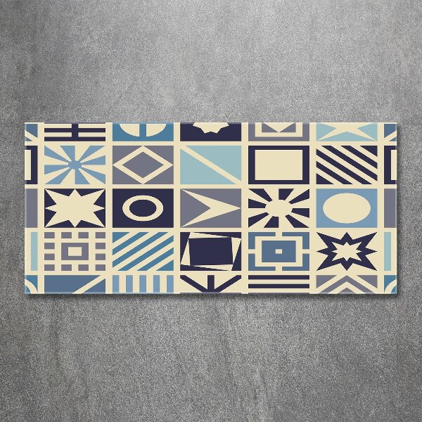 Foto in plexiglas Geometrische achtergrond