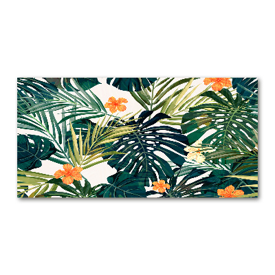 Foto plexiglas Tropische bladeren