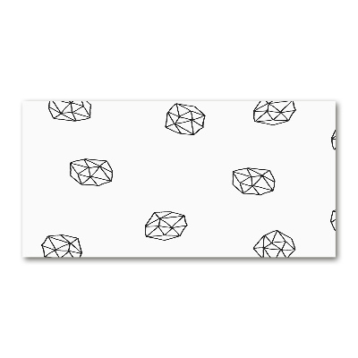 Schilderij op acrylglas Abstract patroon