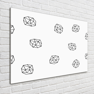 Schilderij op acrylglas Abstract patroon