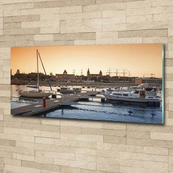 Plexiglas schilderij Szczecin, Polen
