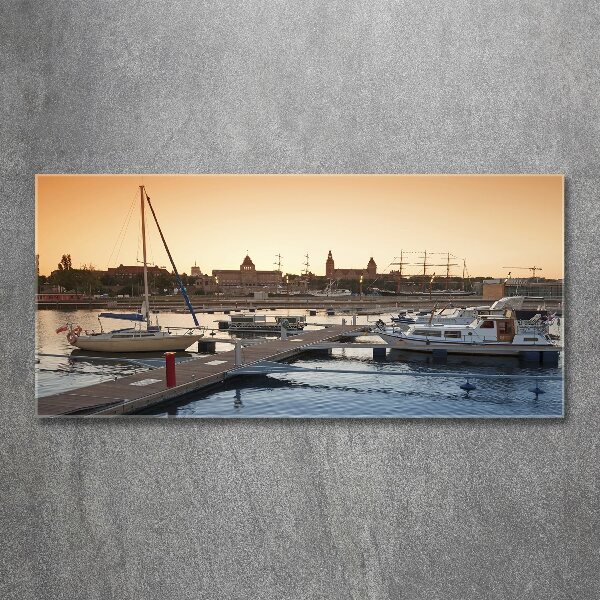 Plexiglas schilderij Szczecin, Polen