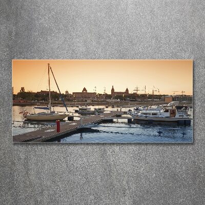Plexiglas schilderij Szczecin, Polen