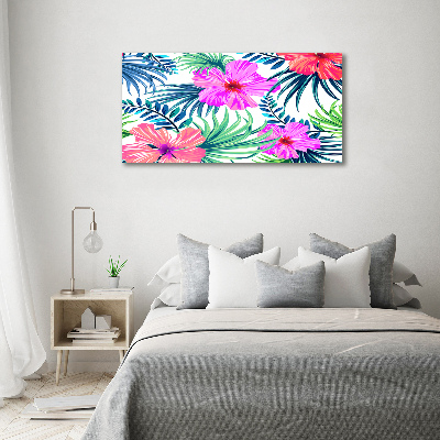 Foto plexiglas Hawaiiaanse bloemen
