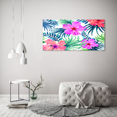 Foto plexiglas Hawaiiaanse bloemen