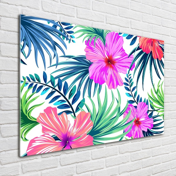Foto plexiglas Hawaiiaanse bloemen