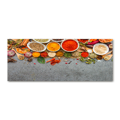 Schilderij op acrylglas Specerijenmengsel