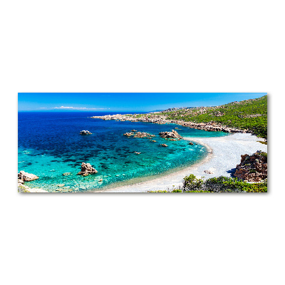 Schilderij op acrylglas Zeebaai