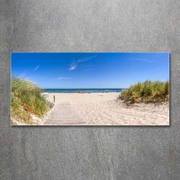 Foto op plexiglas duinen aan zee