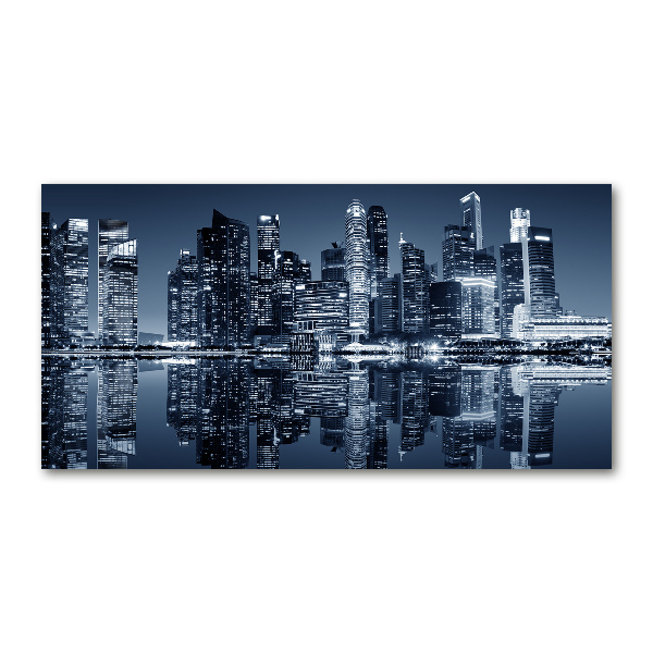 Foto op plexiglas Singapore bij nacht