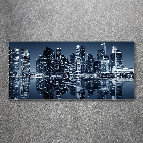 Foto op plexiglas Singapore bij nacht