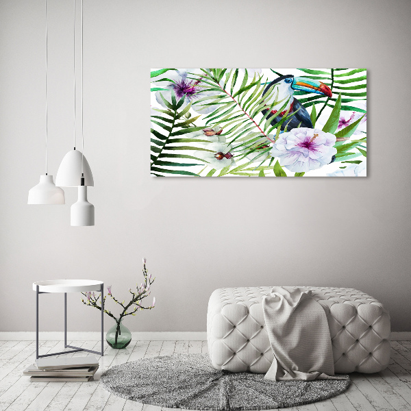 Schilderij op acrylglas Tropische toekan