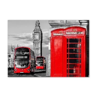 Foto in plexiglas Rode bussen