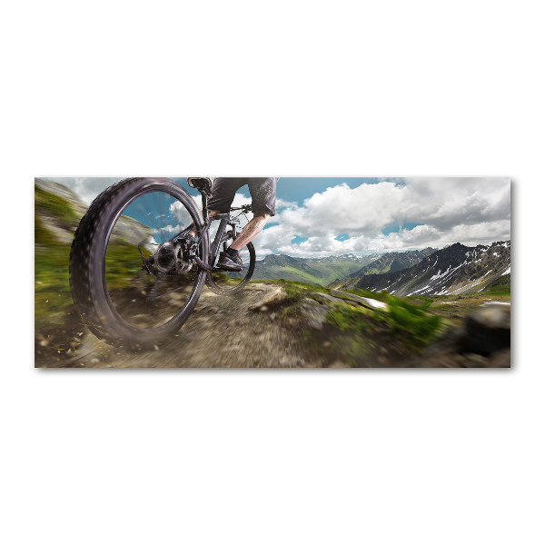 Foto in plexiglas Mountainbiken
