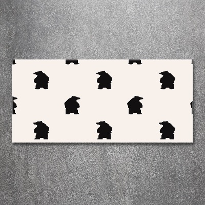 Plexiglas schilderij Beren