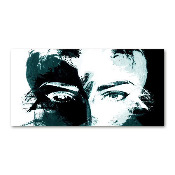 Foto op plexiglas Abstracte vrouw