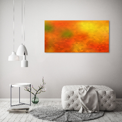 Plexiglas foto Abstracte driehoeken