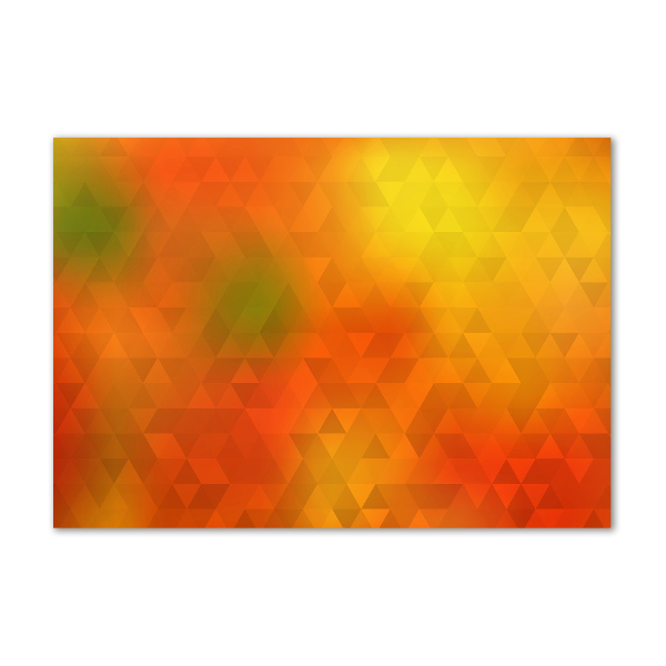 Plexiglas foto Abstracte driehoeken