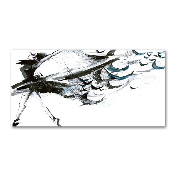 Schilderij op acrylglas Ballerina