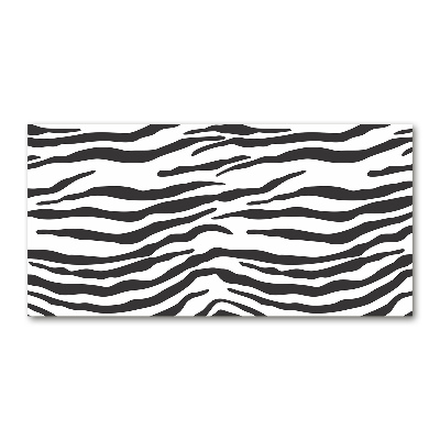 Plexiglas foto Zebra-achtergrond