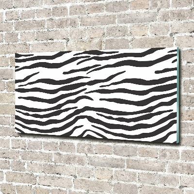 Plexiglas foto Zebra-achtergrond