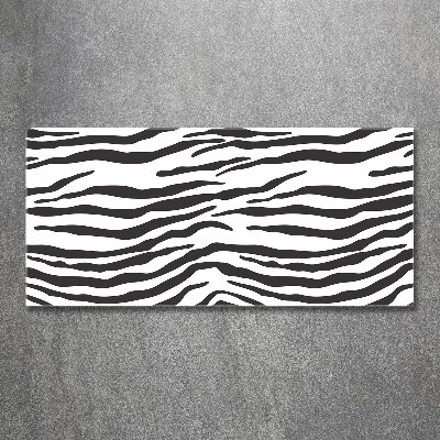 Plexiglas foto Zebra-achtergrond