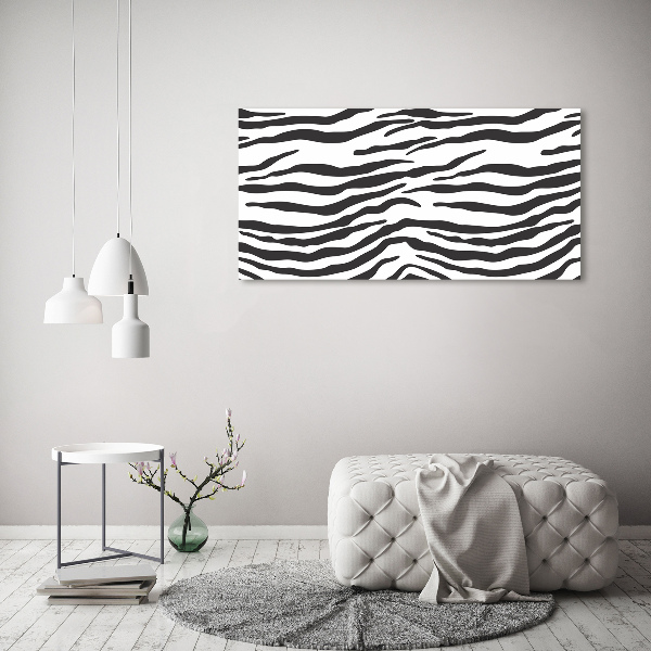 Plexiglas foto Zebra-achtergrond