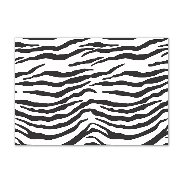 Plexiglas foto Zebra-achtergrond