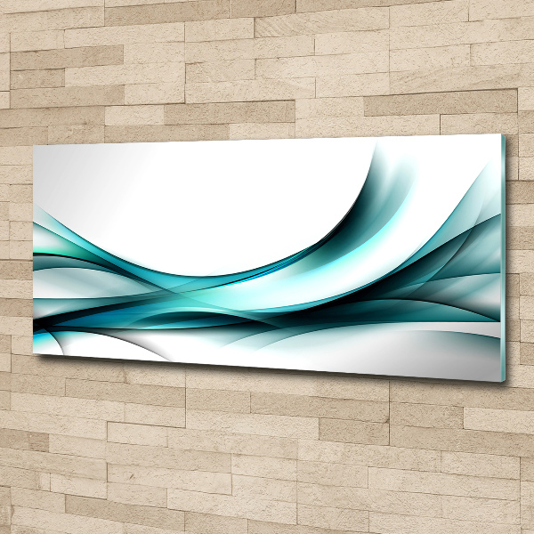 Schilderij op acrylglas Abstracte golven