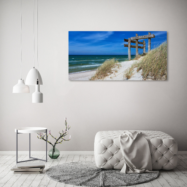 Foto op plexiglas duinen aan zee