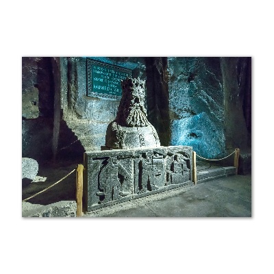 Schilderij op acrylglas Zoutmijn